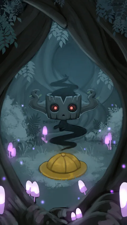 Spooktober Pokemon Illustration 3[oc]