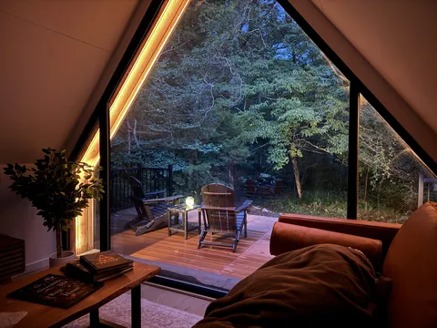 Watching the creek go by