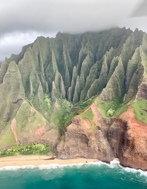 Kauai from helicopter, may 2019 [oc][4032x3024]