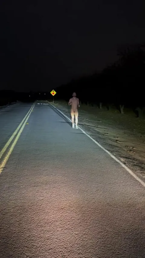 I lost a bet so I was forced to run out in front of the car and cum in front of all my friends. I lost the bet on purpose though 🤫☺️