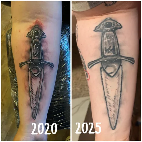 Before and after tattoos