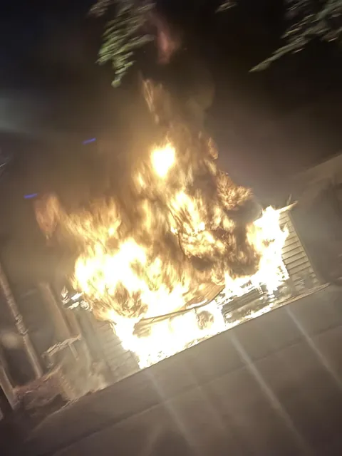 Remember to put water on ur fireworks… we didn’t