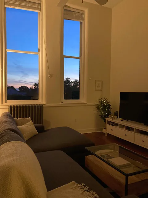 my old apartment: housed in a converted schoolhouse, New Orleans