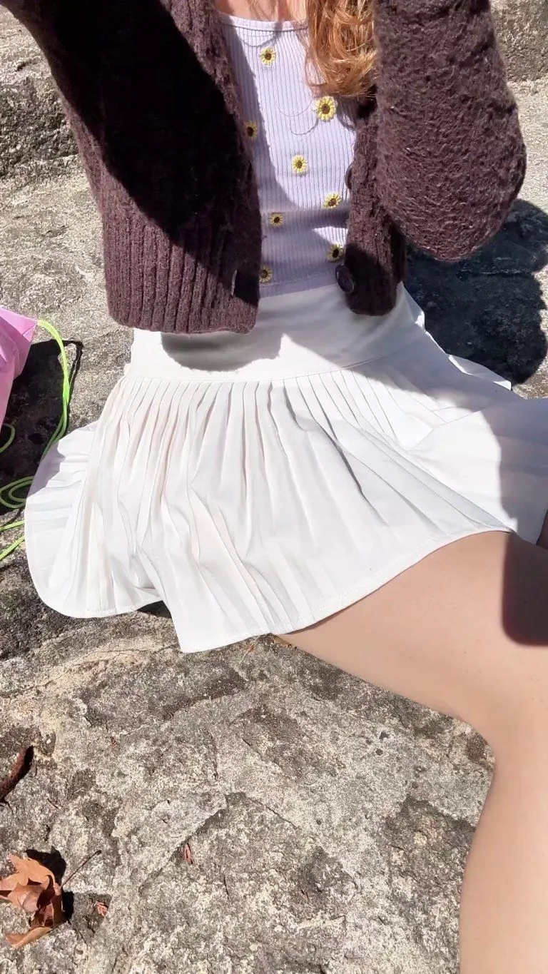 Having some fun outdoors!