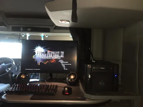 I’m an OTR truck driver and lifelong gamer. After years of playing on a crappy gaming laptop I finally decided to do an ITX build and take it on the road with me.