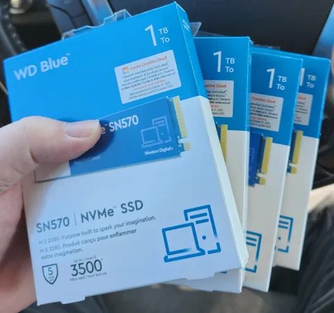 Scored 4 1tb NVMe drives for $25 each, what should I do with them?