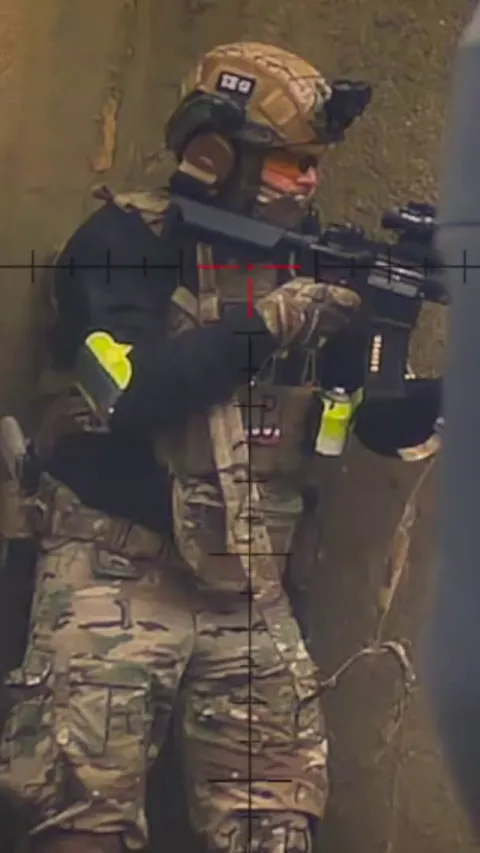 Went for the face with this Airsoft cheater