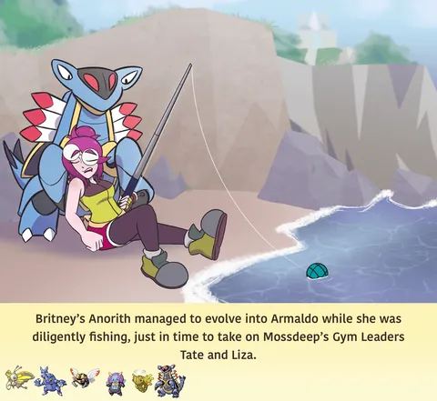 Comic about an Emerald mono bug run