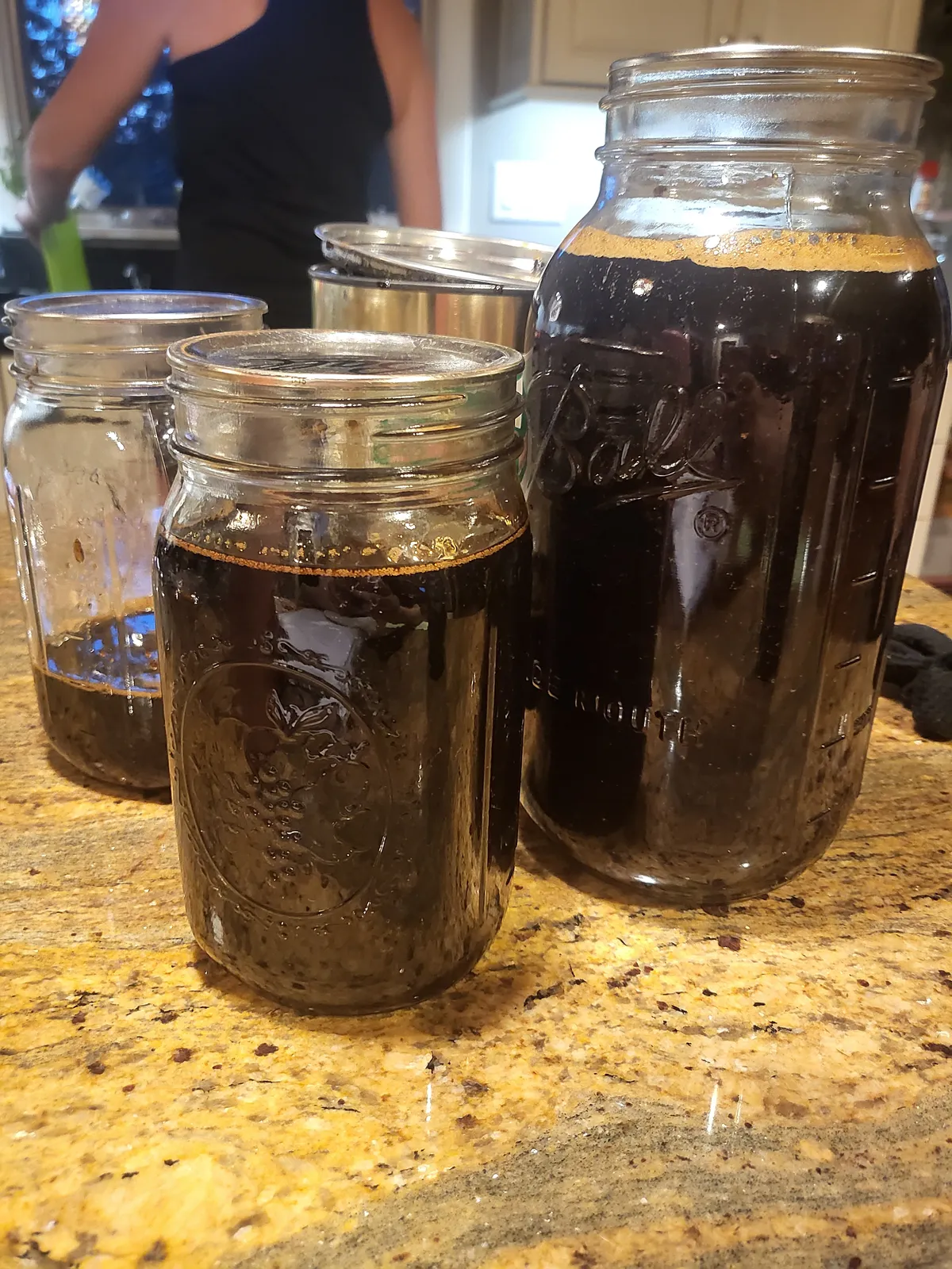 So my cousin brought my parents some 50 year old honey her dad had