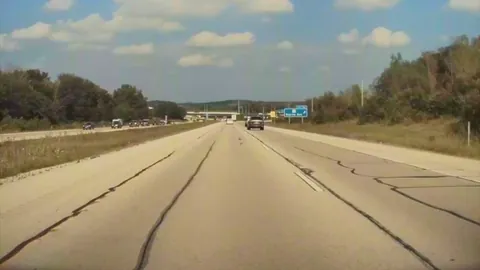 Brake checked on the freeway at 78mph down to a stop.