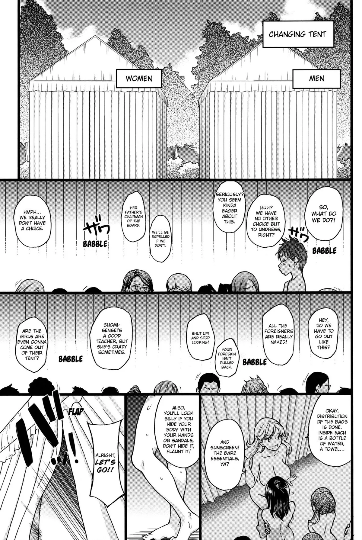 [Shiwasu no Okina] Nudist Beach ni Syuugaku Ryokoude!! - In school trip to the nudist beach!! 187068