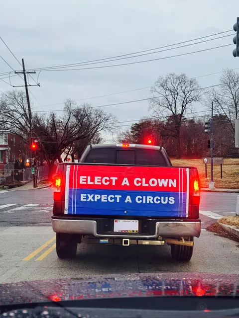 Seen on the back of a truck  in Northern Michigan.