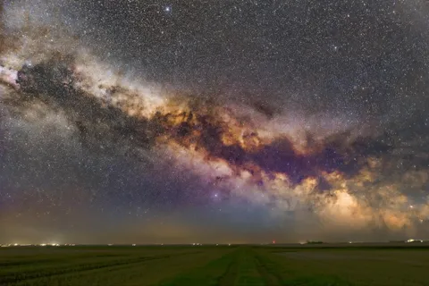 Rising Milky Way