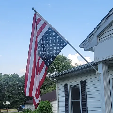 New Pole, New Flag. I'm Ready For The 4th. [OC]