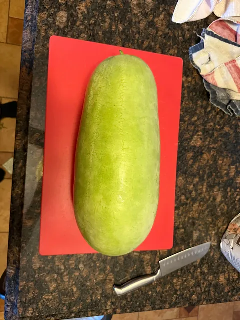 Thought I would show off a watermelon I picked today.