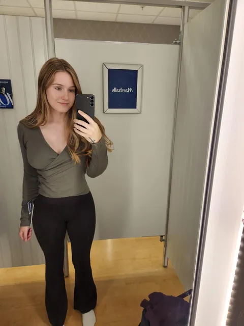 Fitting room nudes are hot