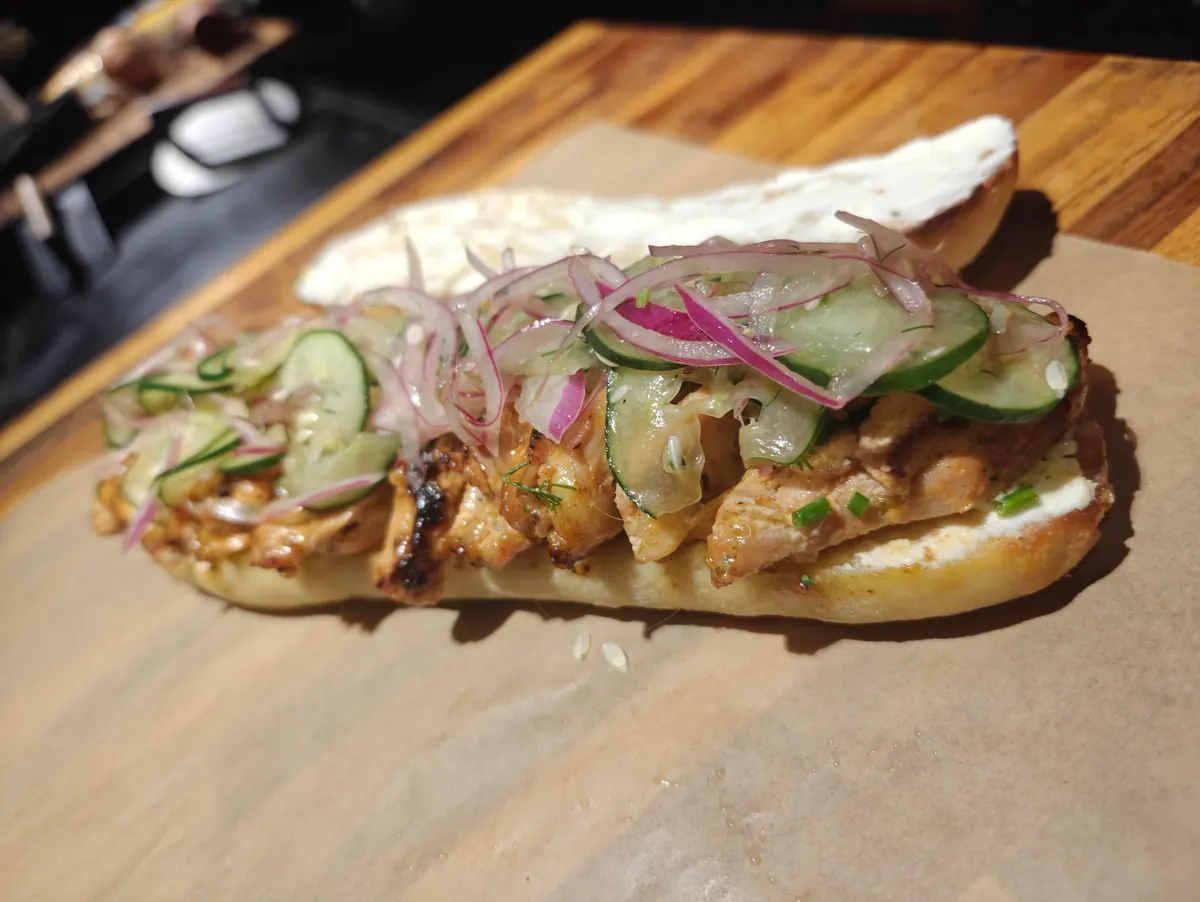 [homemade] bang bang chicken sandwiches are amazing