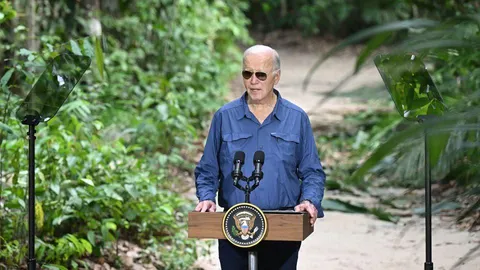 President Biden makes history, first US president visiting Amazon rainforest announcing new CC deals