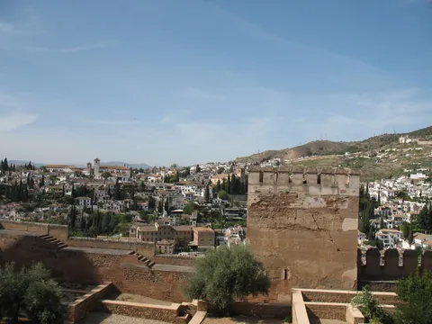 Visiting Alhambra Palace in Grenada, Andalusia, Spain