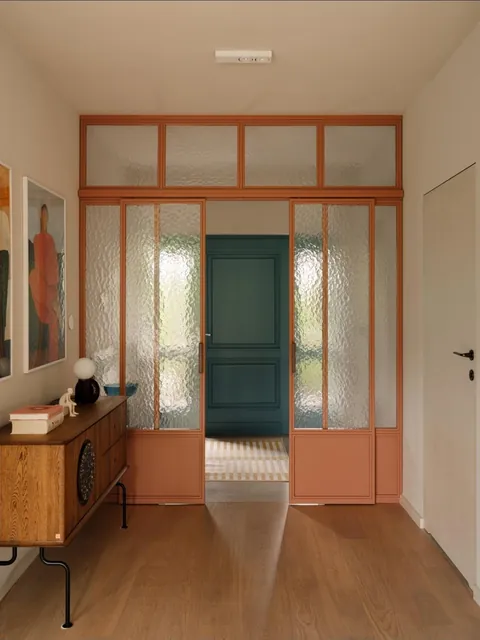 Interior of a house in Karpacz, Poland. [1302x1736]