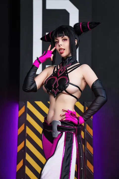 Juri Han cosplay by me HellyValentine