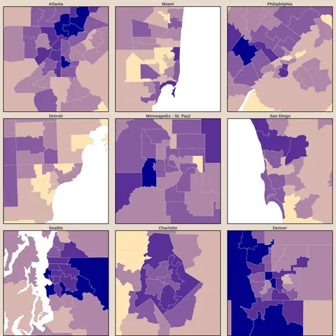 [OC] Percent of Workers Working From Home in the US
