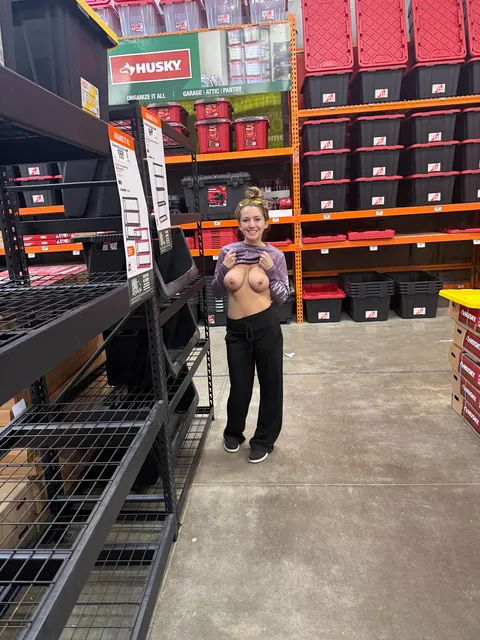 Home Depot titties