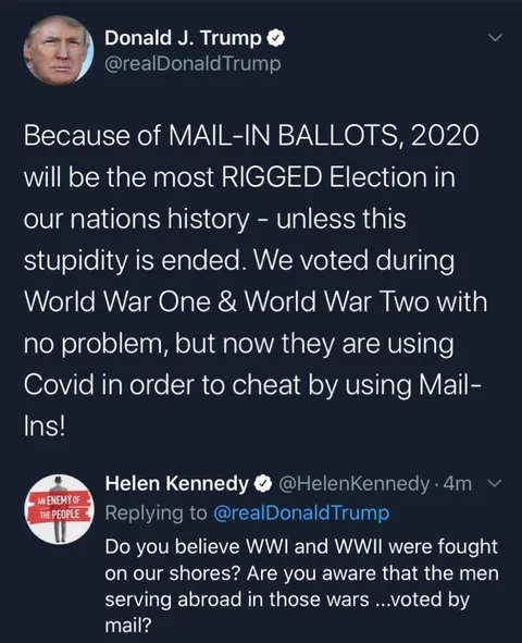 My man really has to research before he speaks.