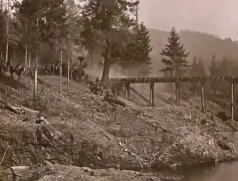 The most expensive shot in silent film history. No CGI. Just pure cinematic madness.