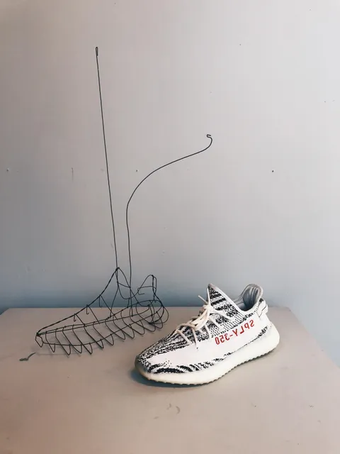 For my three dimensional design class I recreated a shoe, and I thought you guys might like it.