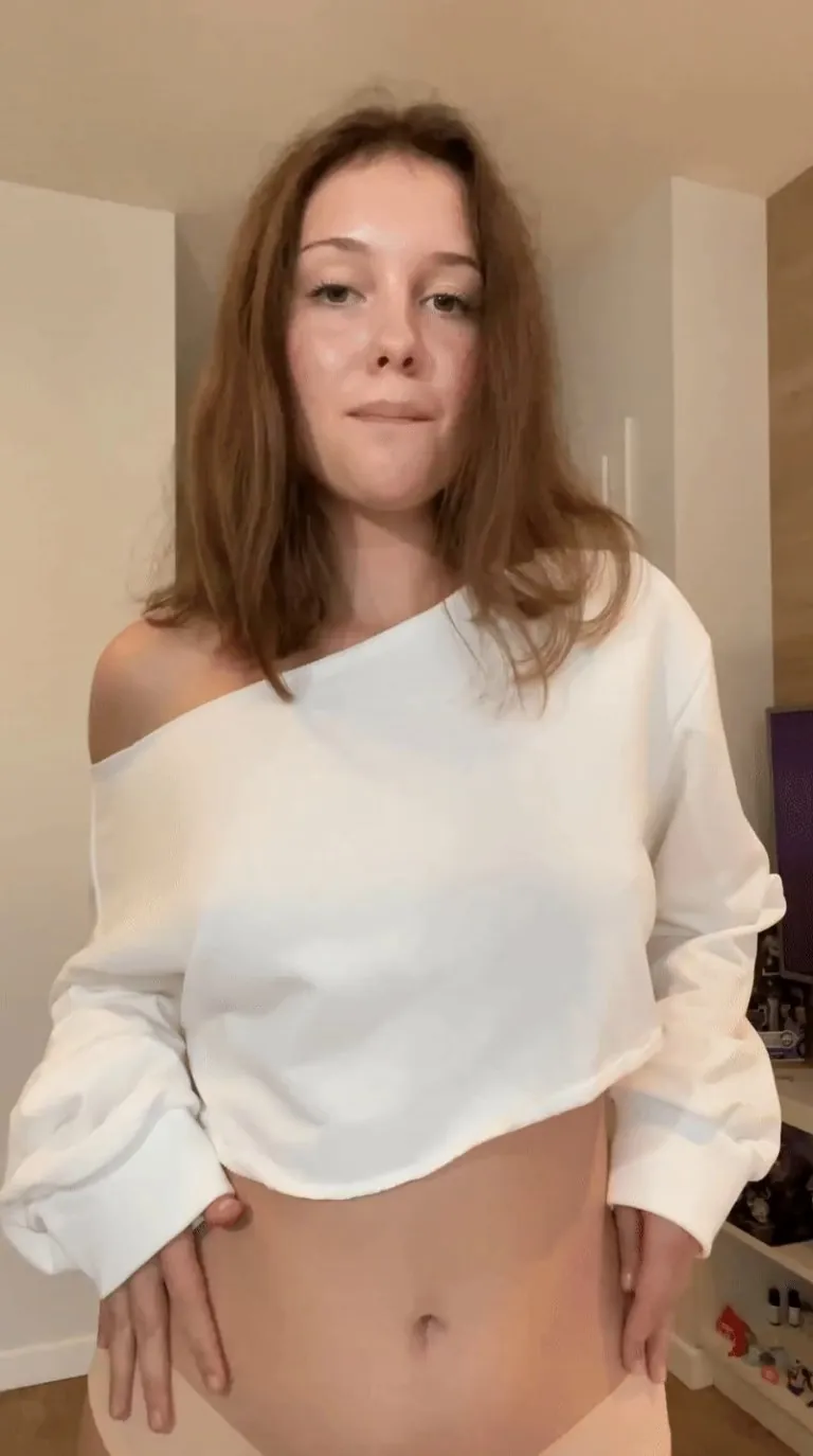 I want to lick your cum off my tits