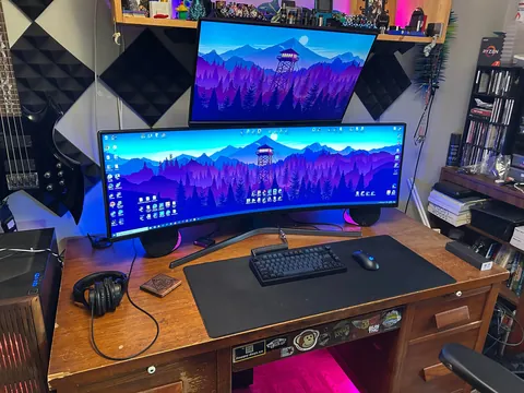 Got this “broken” ultra wide monitor for free.