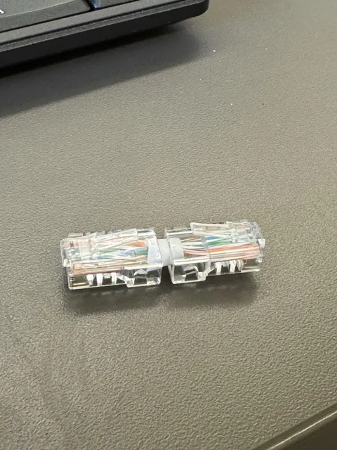 Behold, the most useless network cable!