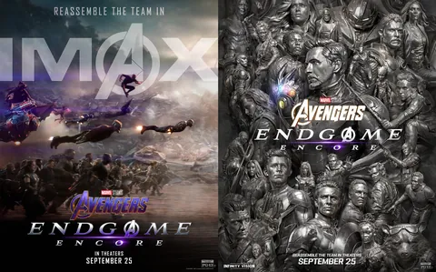Official Posters for 'Avengers: Endgame Encore'