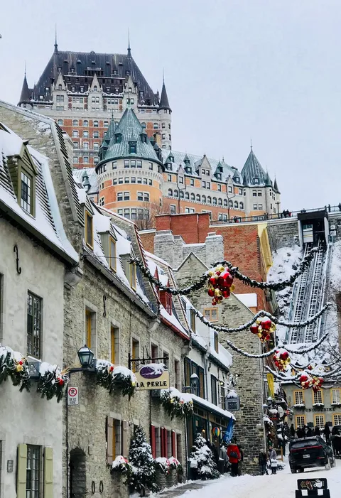 We went to Québec City last month. It was so cold (by Texas standard), but so worth it.