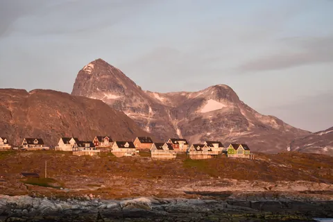 August in Nuuk, Greenland
