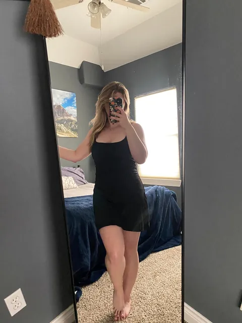 Red, Blue,  Black or Green dress for casual date night? 