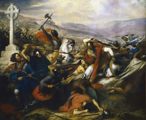 On this day in European history, 732 A.D., Charles Martel defeated the Umayyads at the Battle of Tours, halting the expansion of the caliphate to the north.