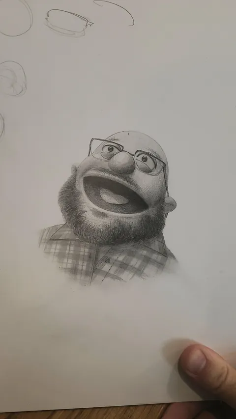 Muppet Memorial my (me) John Embry at Muse &amp; Myth Louisville, KY.