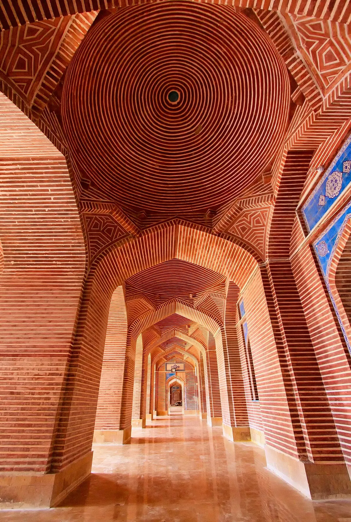 16th century Architecture of Shah Jahan Mosque of Mughal Era - Thatta, Sindh