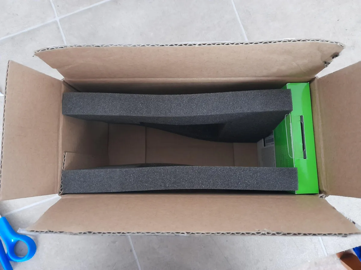 How replacement SSD from Sandisk arrived