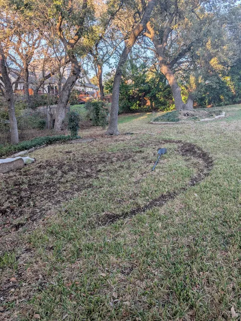 Bought a trampoline for the kids. Then remembered the hill ..