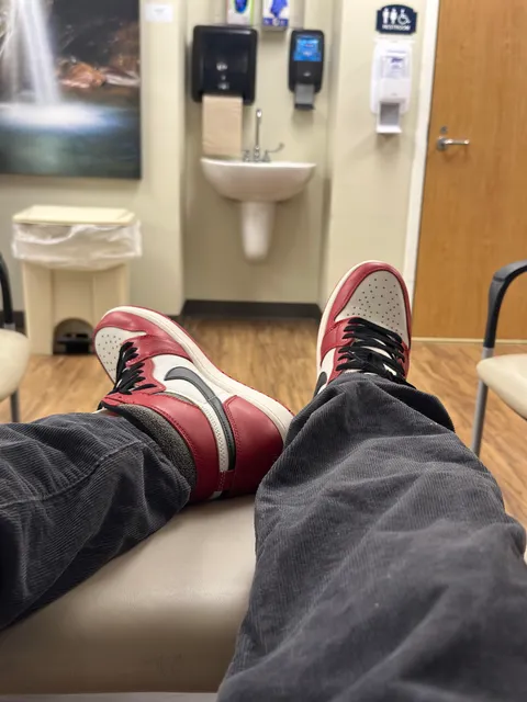 Had to bust something special out for the first chemo treatment 😤