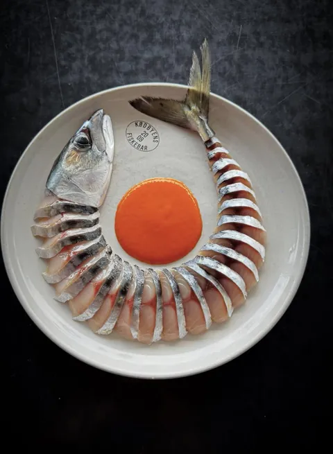 Fresh mackerel with tomato [OC]