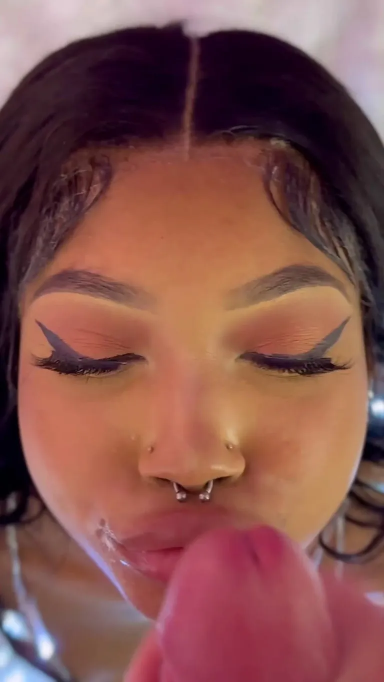 blasted her pretty face