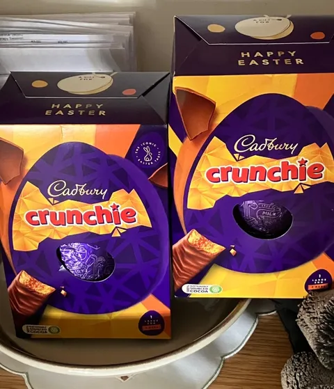 I won a raffle for £100 high street vouchers but because they didn't sell enough tickets I got two Easter Eggs instead