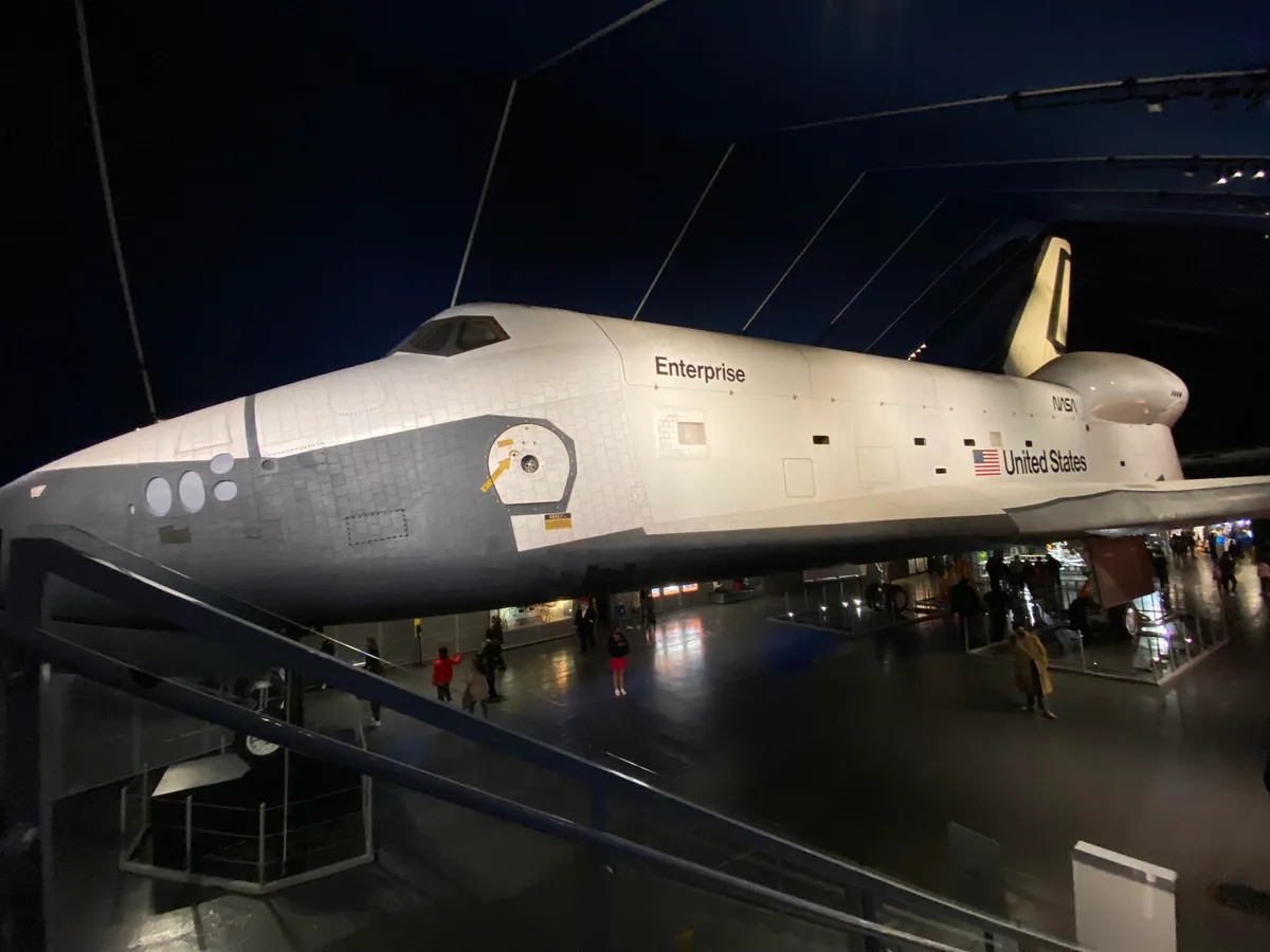 A couple of days ago I got to see the enterprise