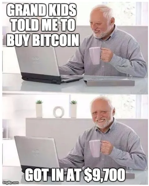 Buying Bitcoin at $9,700