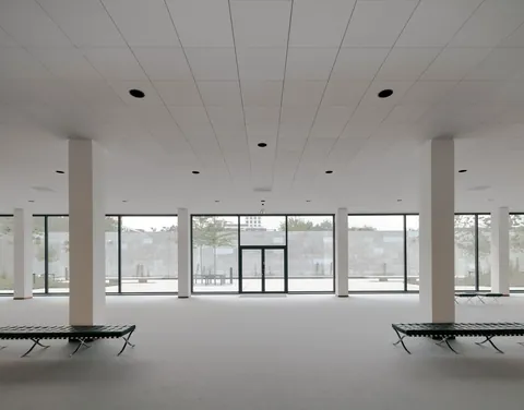 New National-gallery in Berlin, Germany (1965-1968) by Ludwig Mies van der Rohe