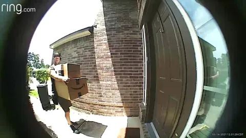 UPS delivery guy hiding my packages behind the trash can is a real one.